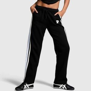 PINK Victoria’s Secret Black Fleece Sweatpants